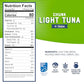 Bumble Bee Chunk Light Tuna in Water, 2.5 oz Pouches (Pack of 12) - Ready to Eat Wild Caught Skipjack Tuna Packet - 16g Protein per Serving - MSC Sustainable Seafood, Non-GMO, Gluten Free, Kosher