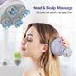 COMFIER Electric Scalp Massager with Mutlti-Modes Vibration, Portable Handheld Head Scratcher for Hair Growth,Waterproof Head Massager for Full Body,Dog Cat Massager for Deep Clean and Stress Relax