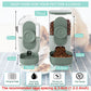 Lemtrflo Hanging Automatic Food and Water Dispenser, Gravity Rabbit Feeder Set, Cage Cat and Bunny Food Bowl (Cage Grid Spacing Over 1.2'')