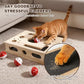 2026 New Model Cat Nail File Enrichment Box Cat Nail File Box with Sandpaper Stress-Free Alternative to Trimming Nails, Cat Toys Interactive for Indoor Cats Nail Scratcher