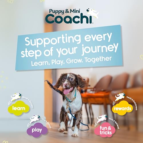 Coachi Puppy & Mini Training Line 2.5m - Toilet Training, Jumping Up, Running Off, Place Avoidance, Chewing, House Manners, Lightweight Indoor House