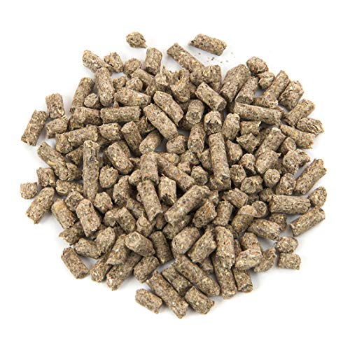 Small World Rabbit Food, Complete Feed, Pelleted Food for Rabbits, Fortified with Essential Vitamins & Minerals for Daily Health, High-Fiber Diet for Digestive Support, Resealable Bag, 10 lb