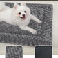 Washable Dog Bed Mat Ultra Soft Dog Crate Pad Comfy Fluffy Pet Kennel Beds Sleeping Mattress for Large Jumbo Medium Small Dogs, 35 x 22 Inch, Gray