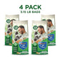 Purina Cat Chow Indoor Healthy Weight and Hairball Dry Cat Food With Chicken - (Pack of 4) 3.15 lb. Bags