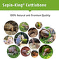 Medium - 100% Natural Calcium Supplement - Premium Cuttlebone Perfect for Birds, Tortoises, Snails, Reptiles - 12 Pack