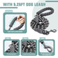 AUROTH Dog Harness and Leash Set, Soft Padded Service Dog Vest with 5.25FT Dog Leash, No Choke, Easy On Pet Vest, Adjustable Reflective No Pull Pet