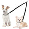 AUTOWT Double Dog Leash, No Tangle 360°Swivel Rotation Reflective Lead Attachment Adjustable Length Dual Two Dogs Lead Splitter, Comfortable Shock