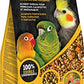 Hari Hagen Tropimix Enrichment Food for Cockatiels & Lovebirds, 2 lb. - HARI Parrot Food with Seeds, Fruit, Nuts, Vegetables, Grains, and Legumes