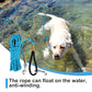 lynxking Long Dog Leash Reflective 15ft 30ft 50ft Check Cord Training Lead Padded Handle Heavy Duty Rope for Puppy Small Medium Large Dogs (Light