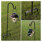EXCMARK Shepherd Hook Adjustable Height 32/24/16’’ 1/2 inch Thick Use at Weddings, Hanging Solar Lights, Lanterns, Bird Feeders, Metal Hanger Hook (Black,32inch). U.S. Patent.
