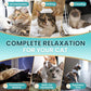 Cat Calming Treats, 140 Soft Chews to Relieve Anxiety, Stress & Prevent Bites, Perfect for Travel & Veterinary Visits, Soothing Calming Care for