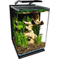 Marineland Portrait Glass LED Aquarium Kit, 5 Gallons, Hidden Filtration,Black