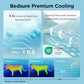 Bedsure Premium Cooling Blanket for Large Dog - Q-MAX>0.5, Breathable Summer Washable Cold Pet Mat, Soft Durable Self Cooling Dog Mat for Hot