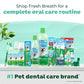 TropiClean Fresh Breath Water Additive for Dogs, Dog Breath Freshener and Teeth Cleaning Solution, No Toothpaste or Toothbrush Required, 33.8oz.