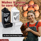 CluckRoots Chicken Grit and Oyster Shell Feeder Combo, No-Spill Weatherproof Heavy-Duty Design, Lift-Off Wall-Mounted Metal Dispenser w/View Window, Chicken Coop Accessories Gifts for Lovers Women