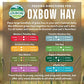 Oxbow Organic Meadow Hay, Guinea Pig & Rabbit Hay, Small Pet Bunny Supplies, All Natural Grass for Guinea Pig, Bunny, Chinchilla & Hamster, Rabbit Supplies for Bunnies, 40 oz Bag