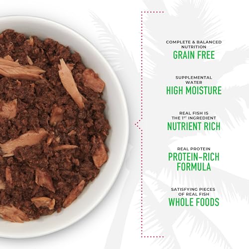 TIKI Cat Canned Food for Cats, Hawaii Grill Ahi Recipe, 2.8 Oz Cans (Pack of 12)