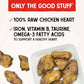 Stella & Chewy's Freeze-Dried Raw Chicken Heart Dog Treats - Single Ingredient, No Additives - Premium Training Treats - Perfect For Picky Eaters - 11oz Bag