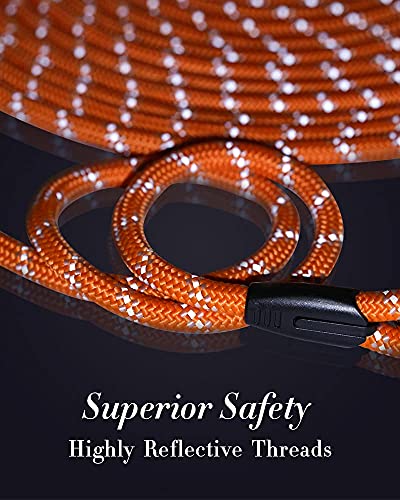 Long Dog Leash for Training 10FT/16FT/20FT/30FT/50FT/100FT, Reflective Tie Out, Heavy Duty Dog Lead for Large, Medium & Small Dogs - Outside Walking