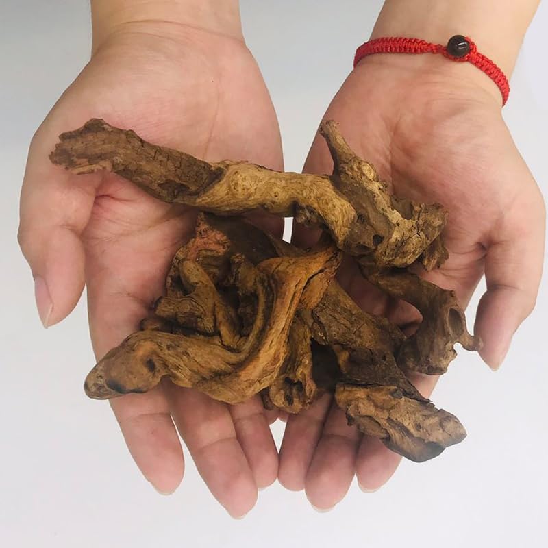 YZHZOM Small Natural Driftwood for Aquarium Styling Carefully Selected Natural Aquarium Decor Driftwood for Reptile Tank Reptile Tank Wood Decor (Driftwood 4-6inch 4pcs)