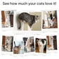 AGYM Cat Scratching Post for Large Cats, Cat Scratcher for Indoor Cats Adults, Sturdy Sisal Scratch Post to Protect Furniture, 32 Inch, Beige