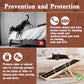 Dog Ramp for High Bed, Couch, Car, Pet Ramps 55.12" Long Adjustable 19.3"-27.17" Wooden Dog Step with Anti-slip Rubber Mat & Safety Side Rails for Small Medium Large Older Pets, up to 250 lbs