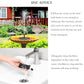 Solar Fountain Water Pump for Bird Bath, New Upgraded Mini Solar Powered Fountain Pump 1.5W Free Standing Solar Panel Kit Water Fountain for Garden, Pond, Pool, and Outdoor