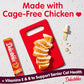Delectables Squeeze Up Creamy Squeezable Puree, Lickable Wet Cat Treats, Grain Free, No Added Fillers, No By-Products, No Added Preservatives, 0.5 Ounces Senior Chicken, 32 Tubes Total