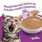 Purina Friskies Pureed Cat Food Topper, Lil’ Shakes With Enticing Chicken Lickable Cat Treats - (Pack of 16) 1.55 oz. Pouches