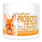 HealthyGut Probiotics for Rabbits Dietary Supplement, All-Natural Digestive System Formula (120 Servings)