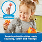 Learning Resources Peek-a-Bird Learning Buddies - 15 Pieces, Age 18 Months+ Toddler Activities, Preschool Toys, Educational Color Teaching
