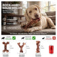 Kseroo 3-Pack Indestructible Dog Chew Toys for Aggressive Chewers: Bacon Flavored Rock-Hard Solid Nylon, Tough Dog Bones for Medium/Large Dogs 25-90lbs, Heavy Duty Dog Toys to Keep Them Busy, Brown-XL