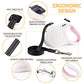 Fida Retractable Dog Leash for Small Breed up to 26 lbs, 16 ft Pet Walking Leash with Dispenser and Poop Bags, Anti-Slip Handle, Reflective Strong