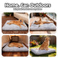 Dog Beds Large Sized Dog, Washable Durable Pet Bed, Deluxe Plush Soft & Comfortable Dog Crate Bed Pad for Large, Jumbo, Medium, Small Dogs Breeds