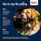 Halti Headcollar - Stop Your Dog Pulling on the Leash. Adjustable, Reflective and Lightweight, with Padded Nose Band. Dog Training Anti-Pull Collar