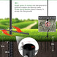 Heavy Duty Bird Feeder Pole - 60 Inch Adjustable 1 Inch Metal Bird House Pole with 14” Deep Auger Base | Outdoor Mount Kit for Bluebird Houses, Hummingbird Feeders, Smart Bird Feeder with Camera