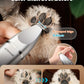 oneisall 4 in 1 Dog Grooming Kit with LCD Display, Dog Hair Trimmer for Paw Nail Grinder, Rechargeable Cordless Low Noise IPX7 Waterproof Pet Clippers