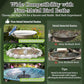 Bird Bath Copper Disk, 99.9% Pure Copper Cleaner Disc Plate 0.6mm Reinforced for Outside Physical Safe Water Purification Bird Bowls Birdbaths Solar Maintenance All-Season