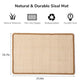 FUKUMARU Cat Scratcher Mat, 23.6 X 15.7 Inch Natural Sisal Cat Scratch Mats, Horizontal Cat Floor Scratching Pad Rug with Sticky Tapes, Protect Sofa and Carpet
