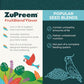 ZuPreem FruitBlend Bird Pellets, Daily Bird Food for , Cockatoo, Macaw, Core Nutrition for Large Birds, Made in USA, Pellets for Large Birds, Macaw Food (L, 3.5 lbs)