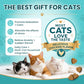 Cat Calming Treats, 140 Soft Chews to Relieve Anxiety, Stress & Prevent Bites, Perfect for Travel & Veterinary Visits, Soothing Calming Care for