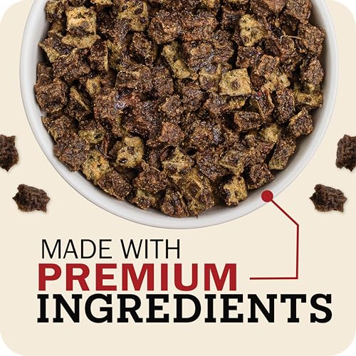 Redbarn Powerfood Air Dried Dog Food 2 lbs High Protein Beef and Lamb with Prebiotics Postbiotics for Digestive Health Wholesome Pet Food Complete