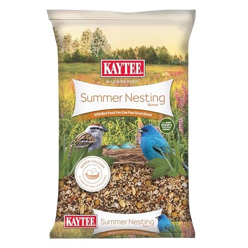 Kaytee Wild Bird Food, Summer Nesting Seed Blend, 8 lb