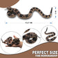 Upitry Rubber Snakes Fake Snake Rattlesnake - Realistic Keep Birds Away - Prank Life Size Toy That Look Real - Garden Plastic Scare Birds - Christmas Toys