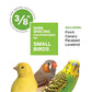 Prevue Pet Parakeet Manor Bird Cage with Handle - Versatile Carrier for Home or Travel, Small Bird Accessories, Easy Storage, Ideal for Canaries, Budgies, Finches, Parakeets, and More - Black