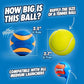 Chuckit! Ultra Ball & Launcher Bundle - Sport 18" with 2 Pack Medium (2.5") Bouncy Fetch Balls for Dogs 20-60 lbs, Dog Fetch Ball Thrower