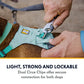 Ruffwear, Double Track Coupler, Double Leash for Two Dogs, Premium Heavy Duty Dual Splitter with 360° Lockable Swivel No Tangle, Shock-Absorbing
