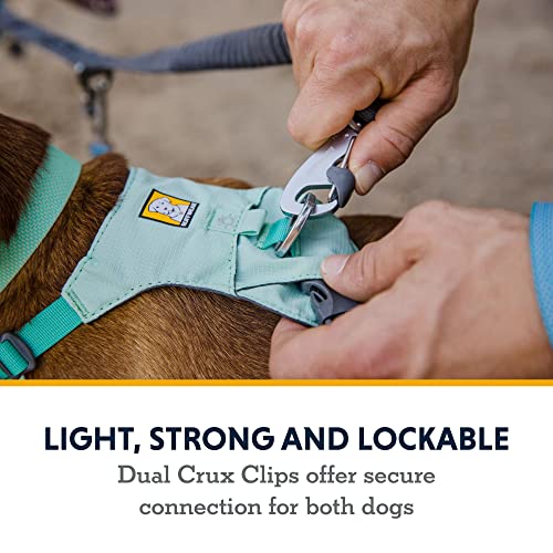 Ruffwear, Double Track Coupler, Double Leash for Two Dogs, Premium Heavy Duty Dual Splitter with 360° Lockable Swivel No Tangle, Shock-Absorbing