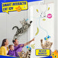 CATPICK Interactive Cat Toys for Indoor Cats - Automatic Flying Bird & Mouse Doorway Hanging Toy, USB Rechargeable Electric Kitten Toy for Hunting Instinct, Enrichment & Exercise, 2 Birds & 1 Mouse