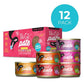 Tiki Cat Grill Pâté Wet Cat Food, Variety Pack, 2.8 oz. Cans (12 Count)